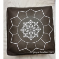 Coussin polyvalent en similicuir haricot